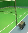 Badmintonstnder mit Gewichten